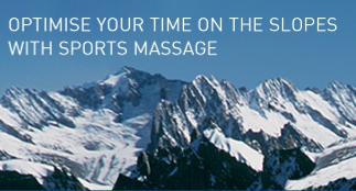Optimise your time on the slopes with winter sports massage